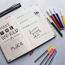 Be Fearless with your Bullet journal