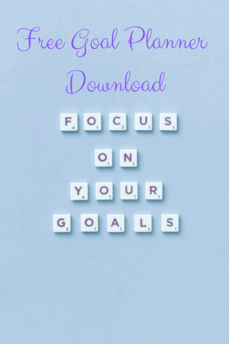 Stay focused on your goals.