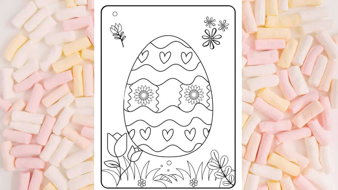 Fun Easter coloring pages