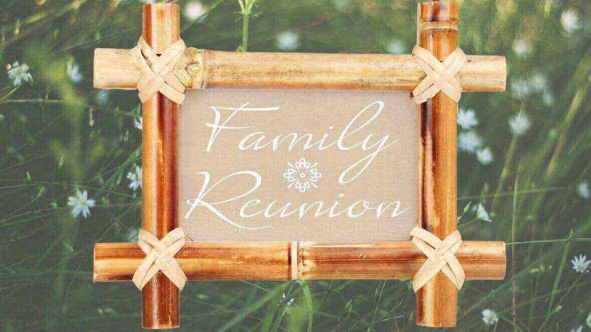 Family reunion planning - are you ready?