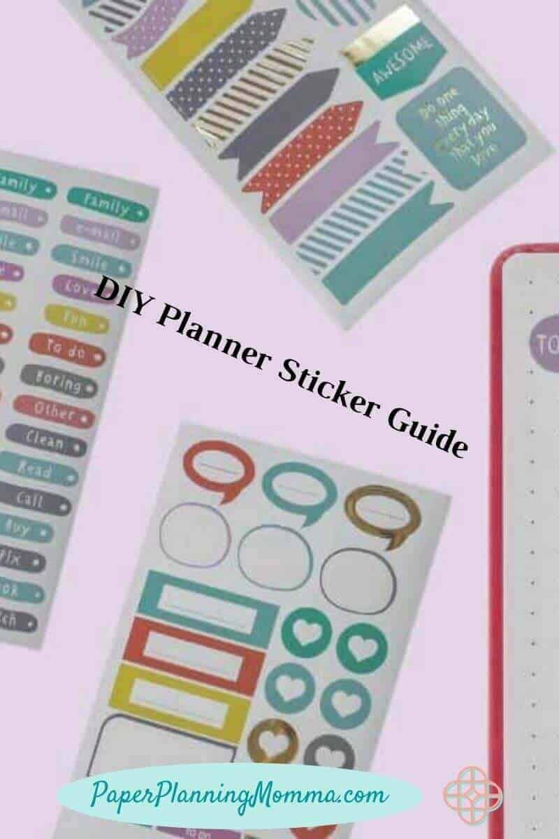 Want to make own DIY planner Stickers?