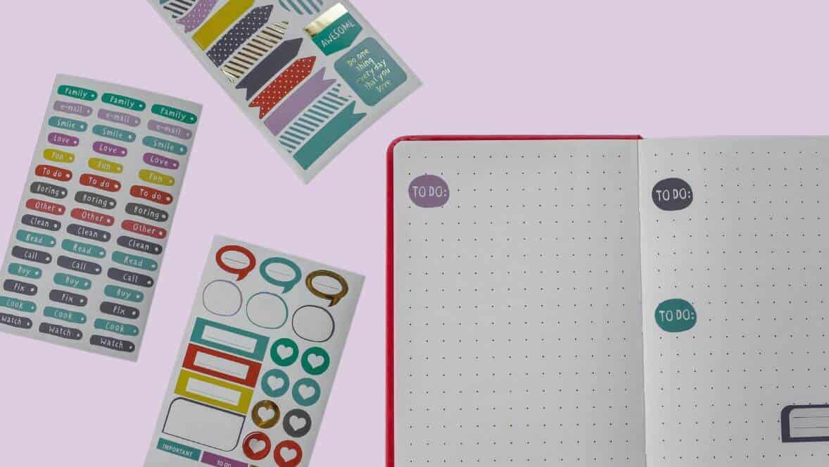 Make your own planner stickers!