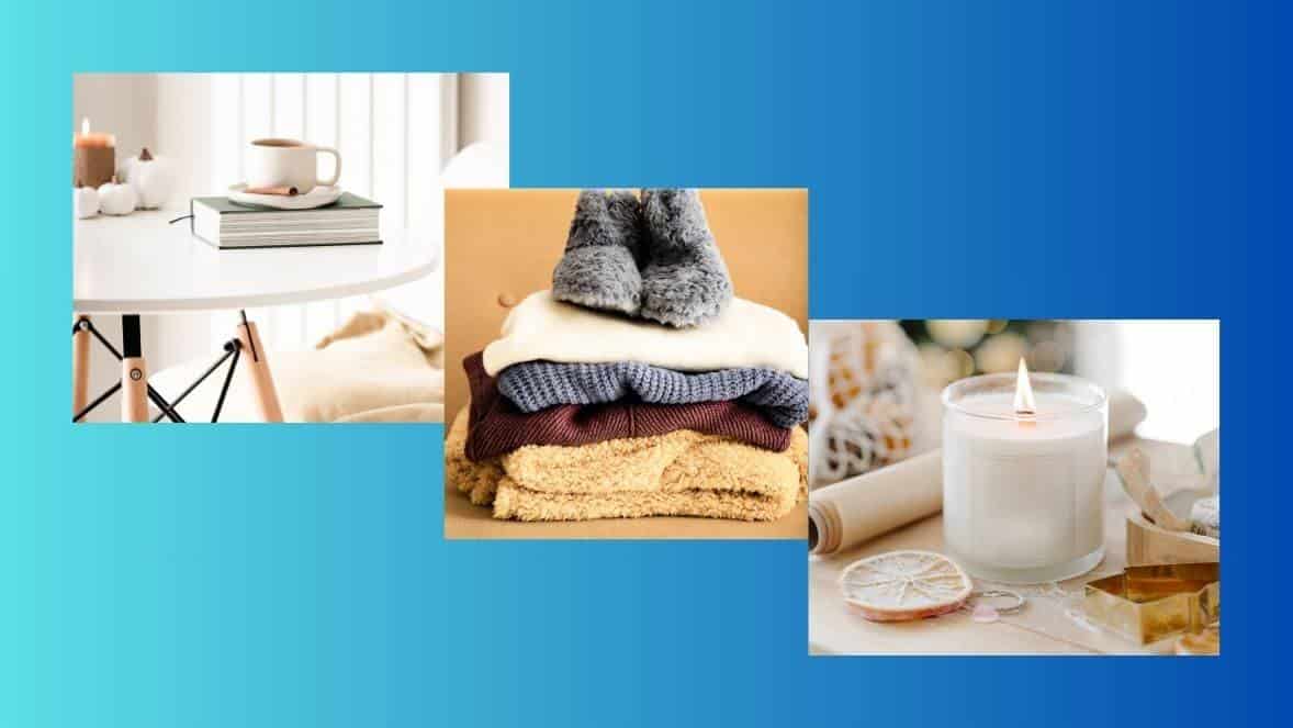 Snuggle up and enjoy the winter indoors.